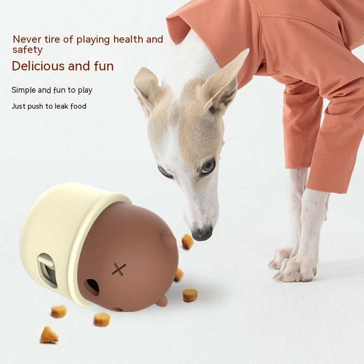Interactive Dog Food Feeder Ball